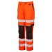 PULSAR Life Men's Hi Vis Stretch Combat Trousers Orange LFE922
