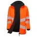 PULSAR Life Ladies Hi Vis Reversible Puffer Jacket Orange LFE963