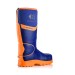 Blue and Orange Hi Vis Wellington Buckboot BBZ8000