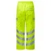 Pulsar Yellow Hi Vis Waterproof Overtrousers P206